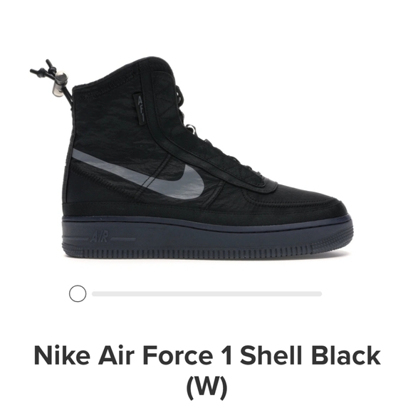 af1 shell black